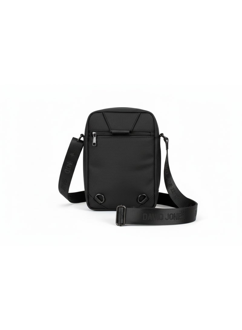 David Jones Men's Crossbody Bag | Stylish and Durable Everyday Carry | Color Black(931103) - Image 2